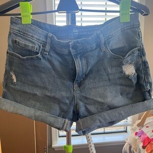 GAP Women's Blue Denim Shorts
